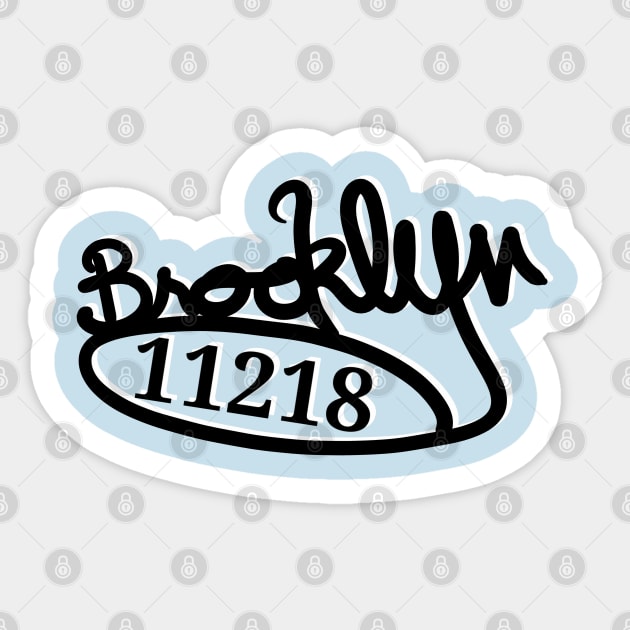 Code Brooklyn Sticker by Duendo Design